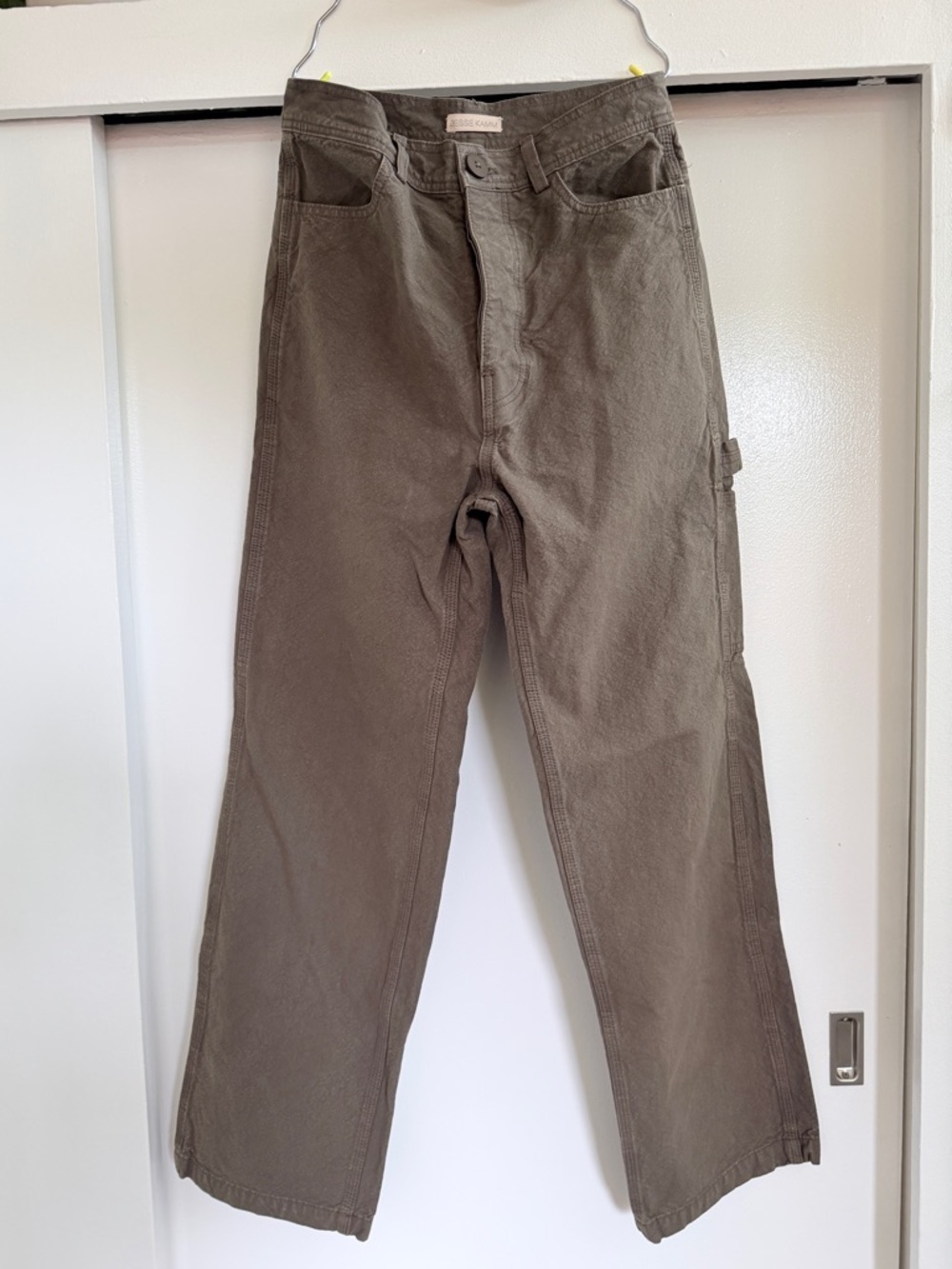 Jesse Kamm Handy Pant Mushroom - Picture 2 of 12